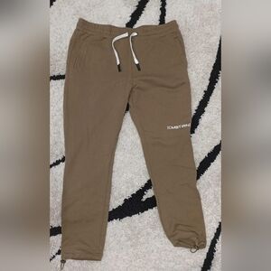 Men's Tan Jogger Pants